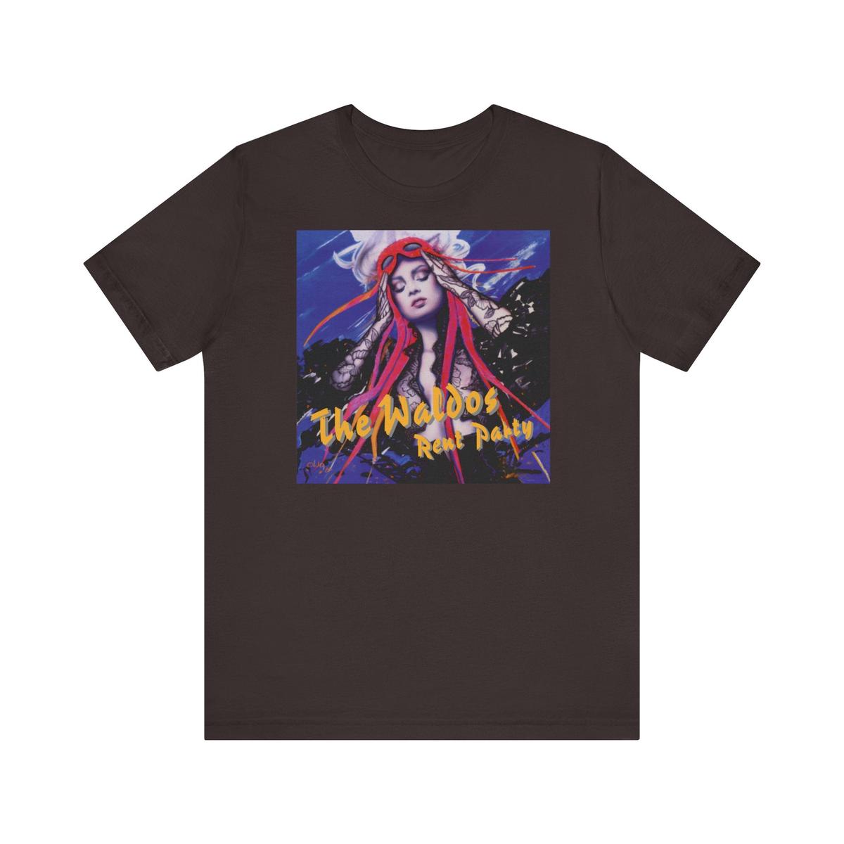 The Waldos (Walter Lure) Rent Party t-shirt - Chocolate/Brown | 3XL