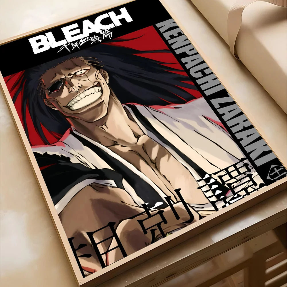 1PC Anime Figure Bleach Poster Poster Paper Print Home Living Room Bedroom Entrance Bar Cafe Art Painting Decoration - z1 | 50x70cm No Frame