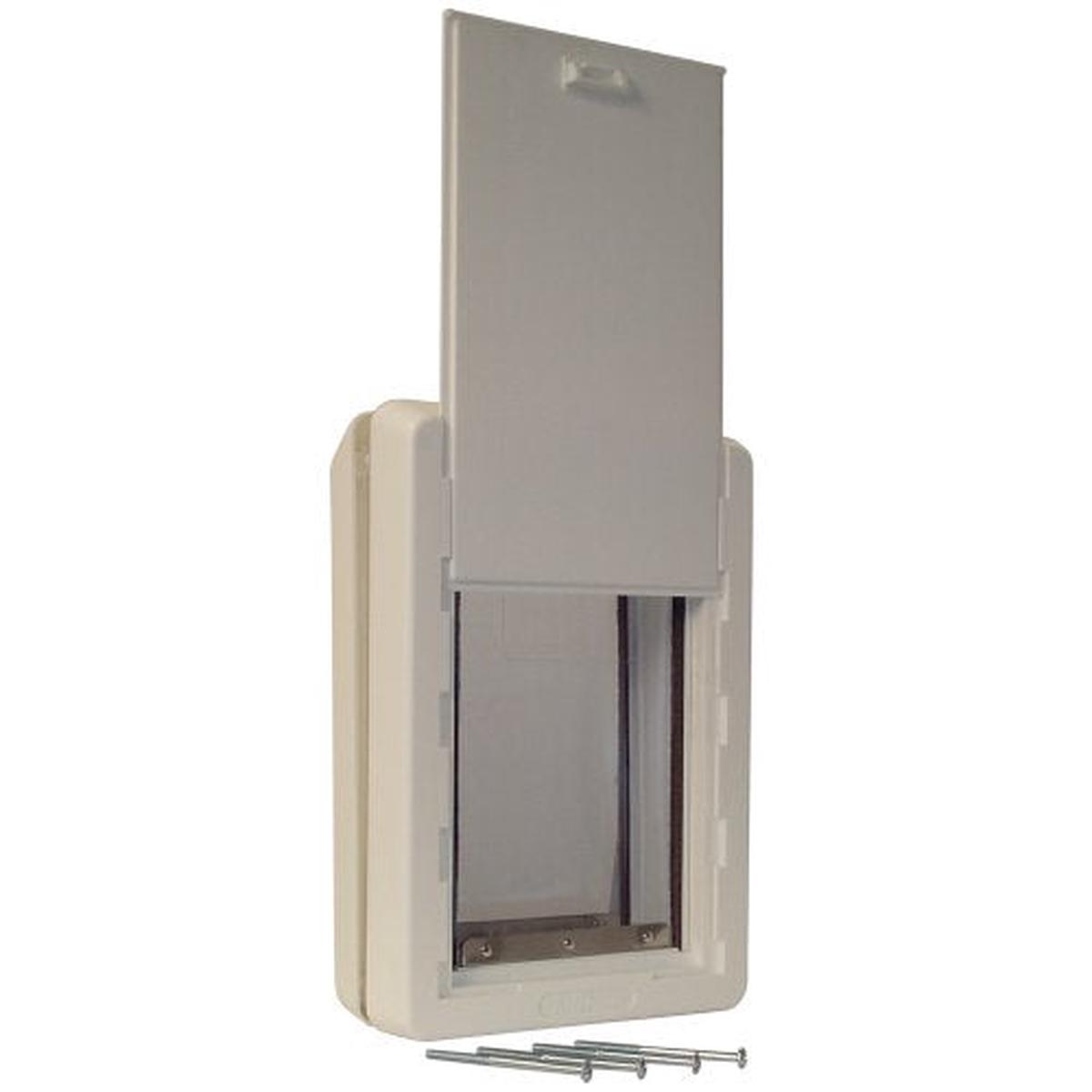 Perfect Pet The All-Weather Energy Efficient Dog Door with Small Adjustable Insulated Frame, 5-Inch by 9-1/4-Inch Opening - Default Title