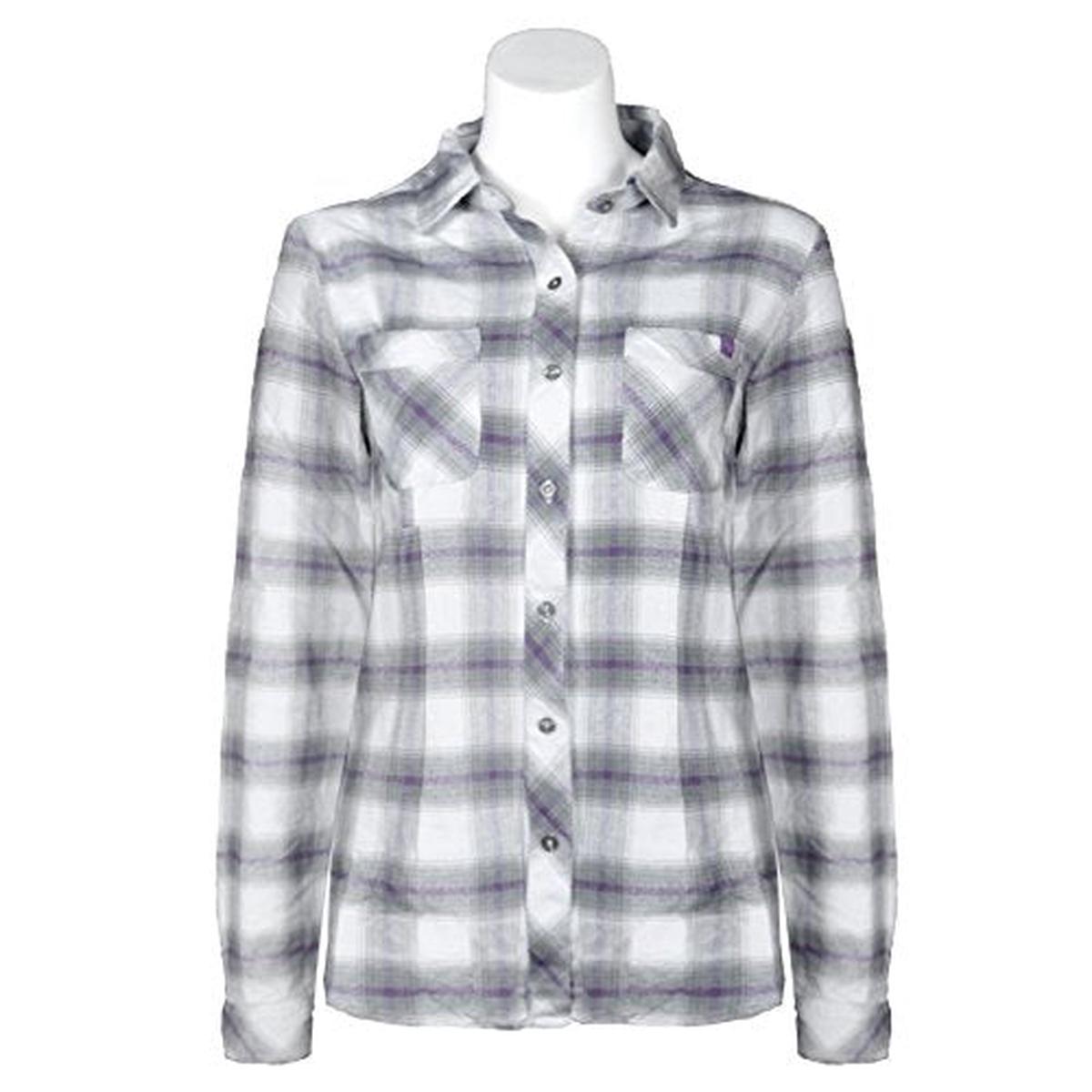 Pilote&Filles Flannel Shirt (Grey Mauve, 2XL) - Default Title