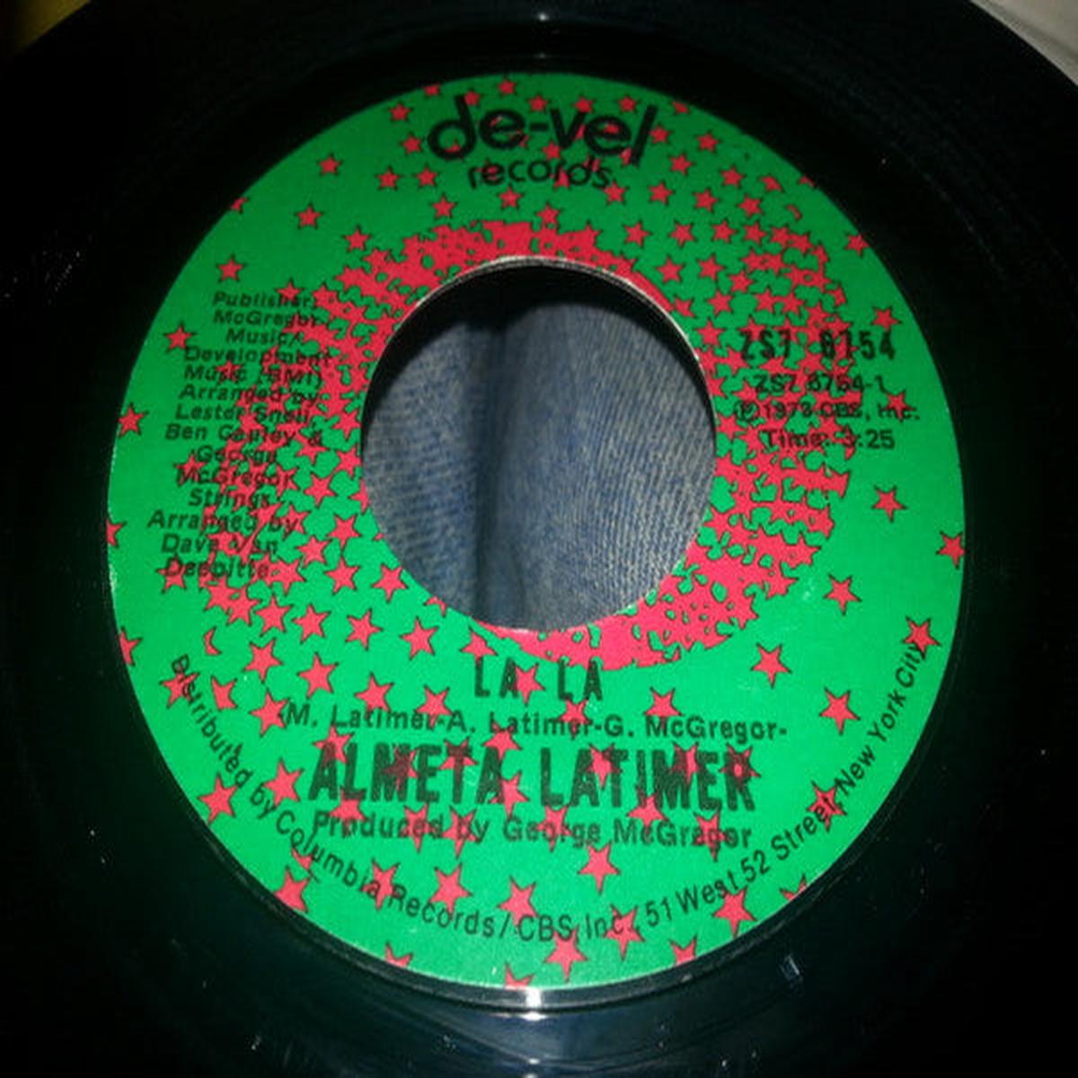 Almeta Latimer - La La / Tobacco Road (7") (NM or M-)