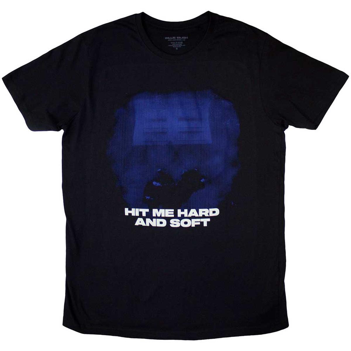 Billie Eilish - Hit Me Hard And Soft Blue Lines (()) - Black | L