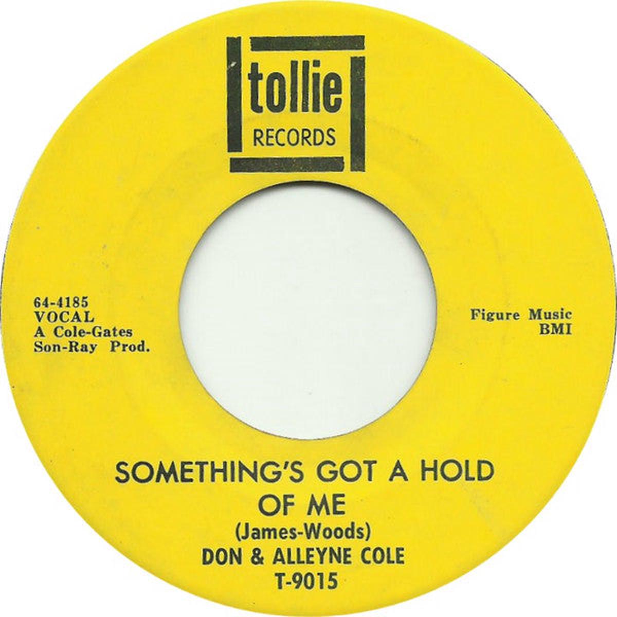 Don & Alleyne Cole - Something's Got A Hold Of Me / Gotta' Find My Baby (7") (VG)