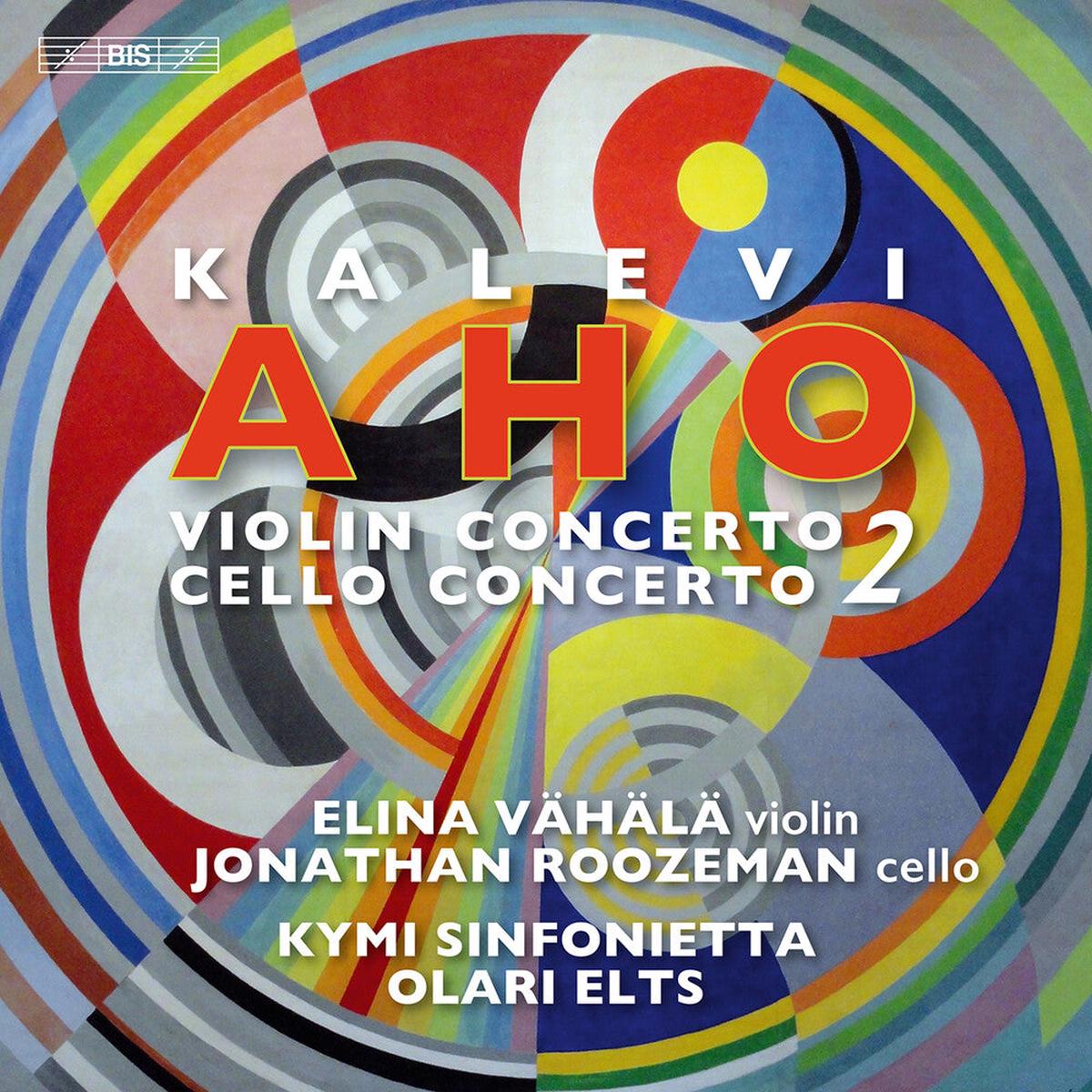 Aho / Vahala / Roozeman- Concertos For Violin & Cello (CD)