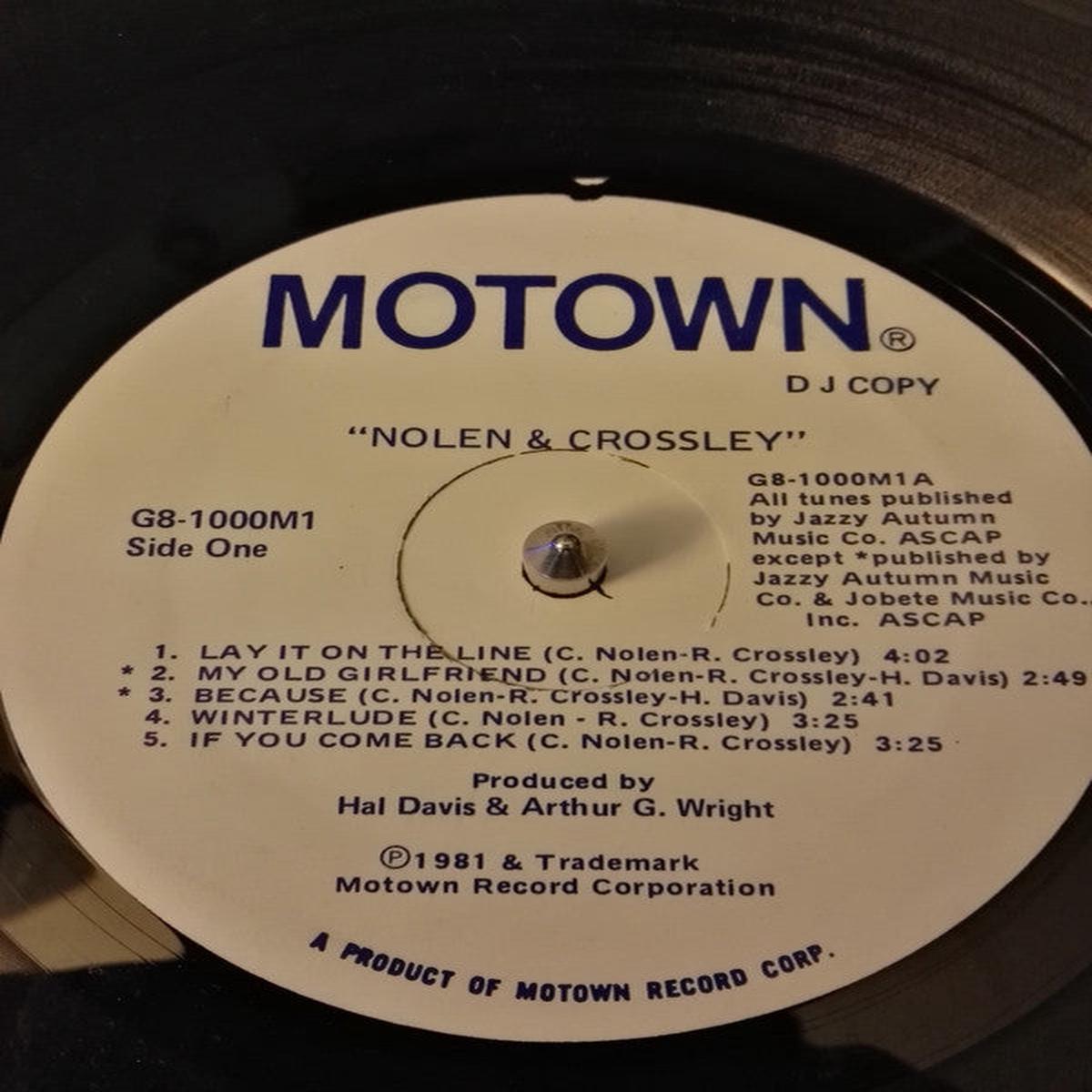 Nolen And Crossley - Nolen & Crossley (LP, Album, Promo) (VG+)