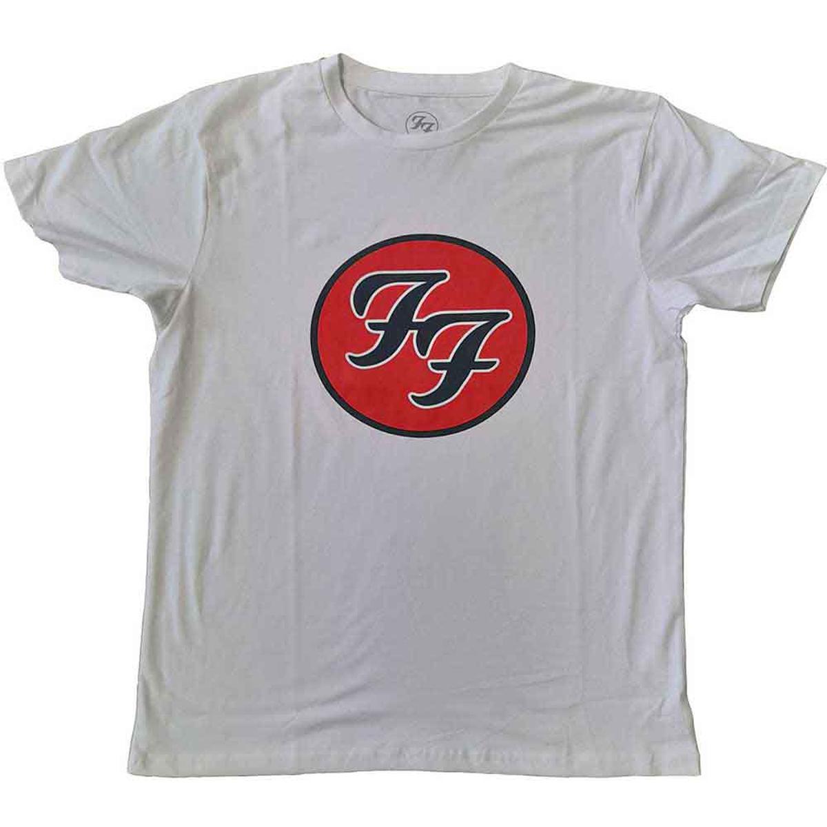Foo Fighters FF Logo - White | S