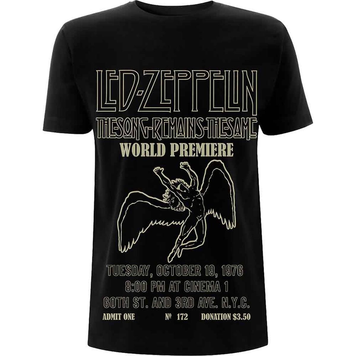 Led Zeppelin TSRTS World Premier - Black | S