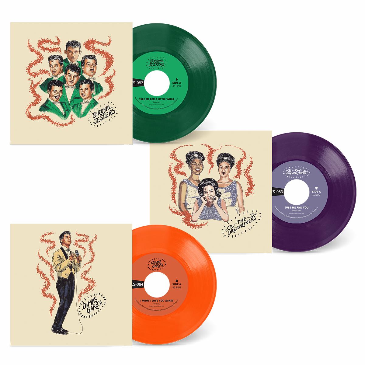 Just Me and You b/w Best Things In Life - Bundle (Color Vinyl)