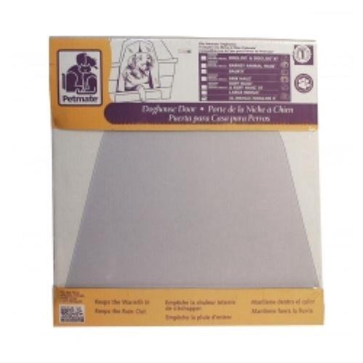 Petmate 29998 Indigo See Thru Door Frosted - Default Title