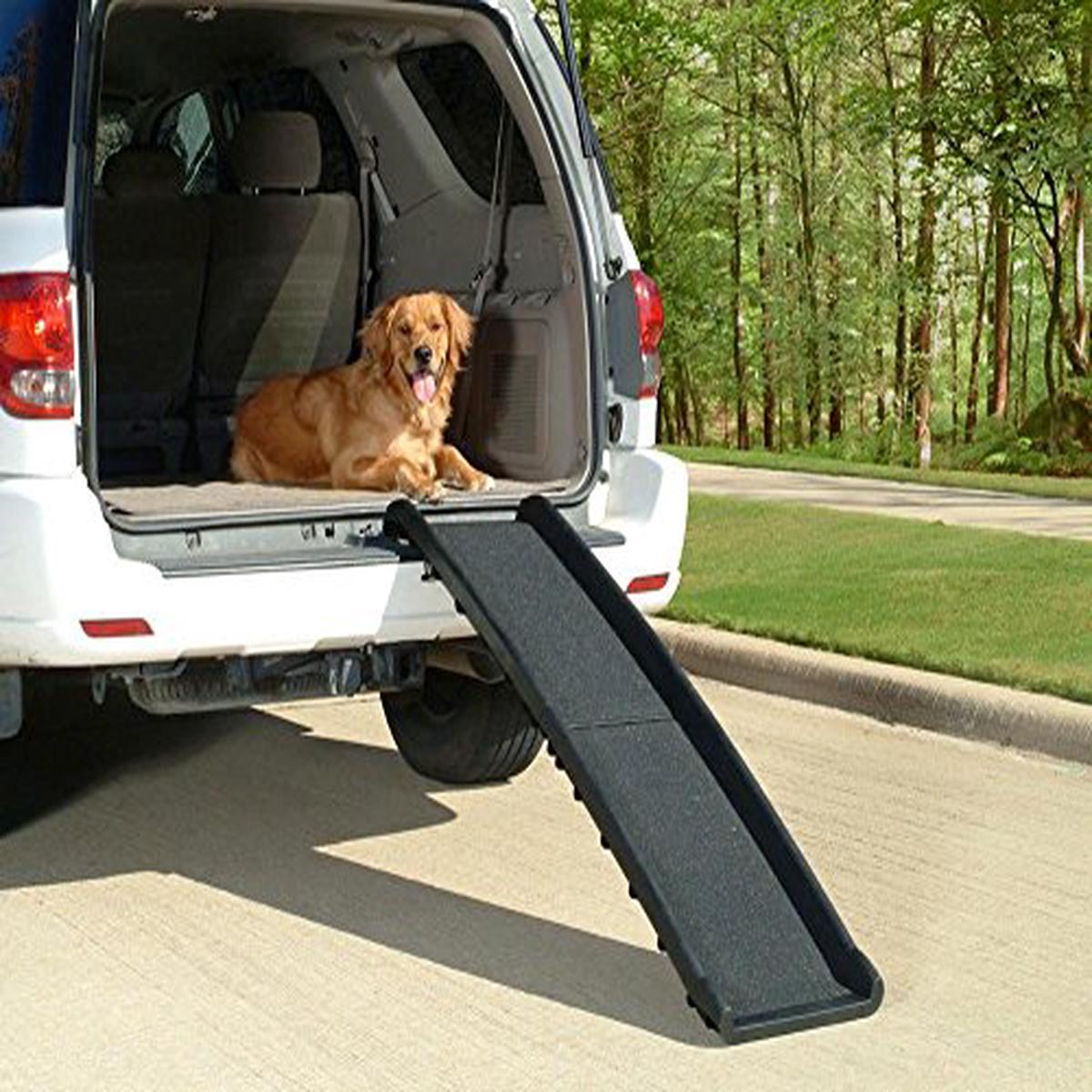 Solvit Products 62321 UltraLite Bi-fold Pet Ramp 62x16x4 - Default Title
