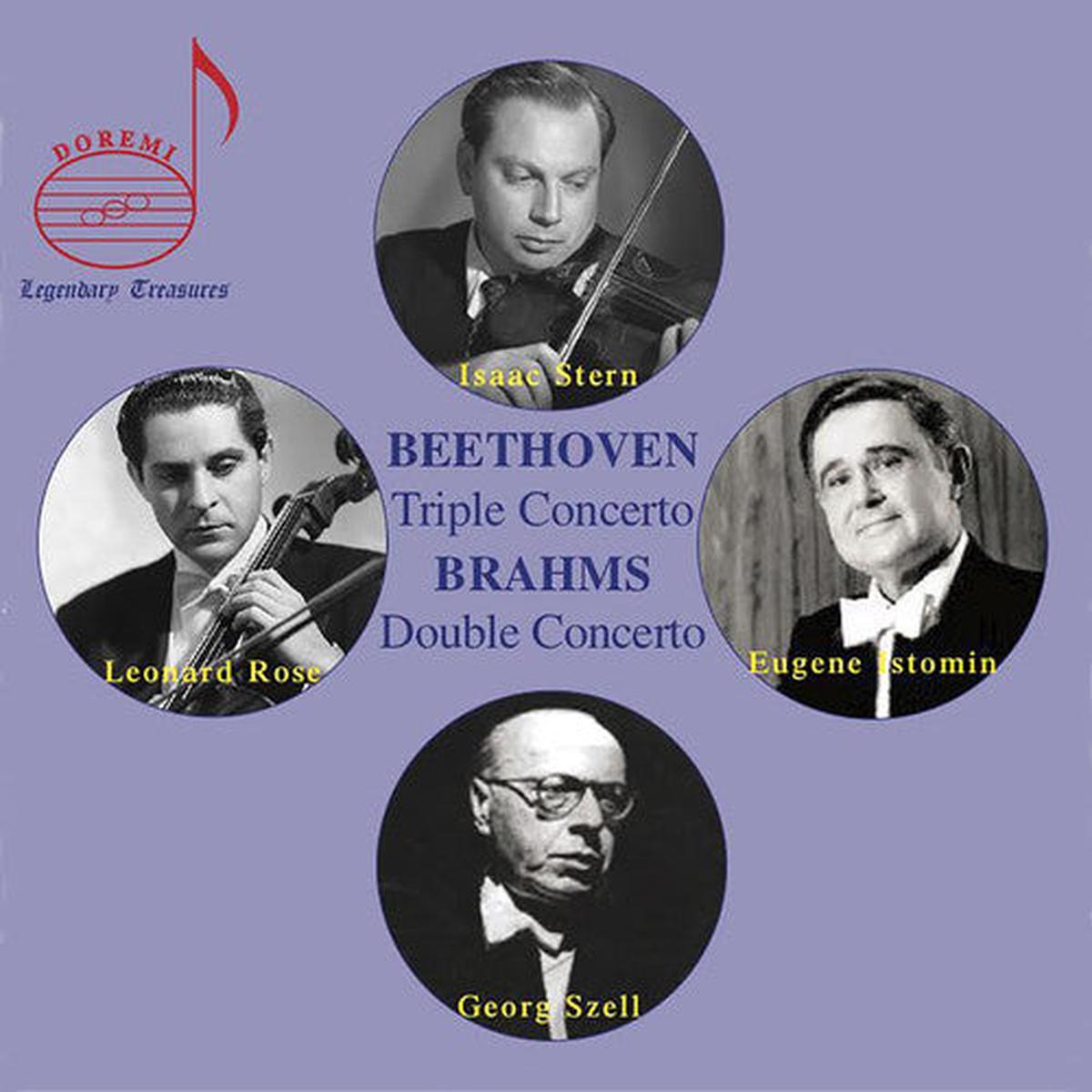 Beethoven / Isaac Stern / Leonard,Rose- Triple Concerto / Brahms: Double Concerto (CD)
