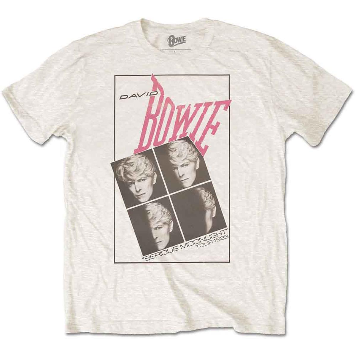 David Bowie Serious Moonlight - White | XL