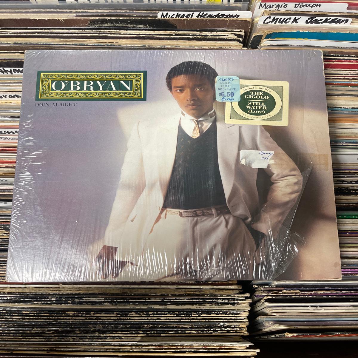 O'Bryan  Doin' Alright Vinyl LP ST-12192 VG+/VG+
