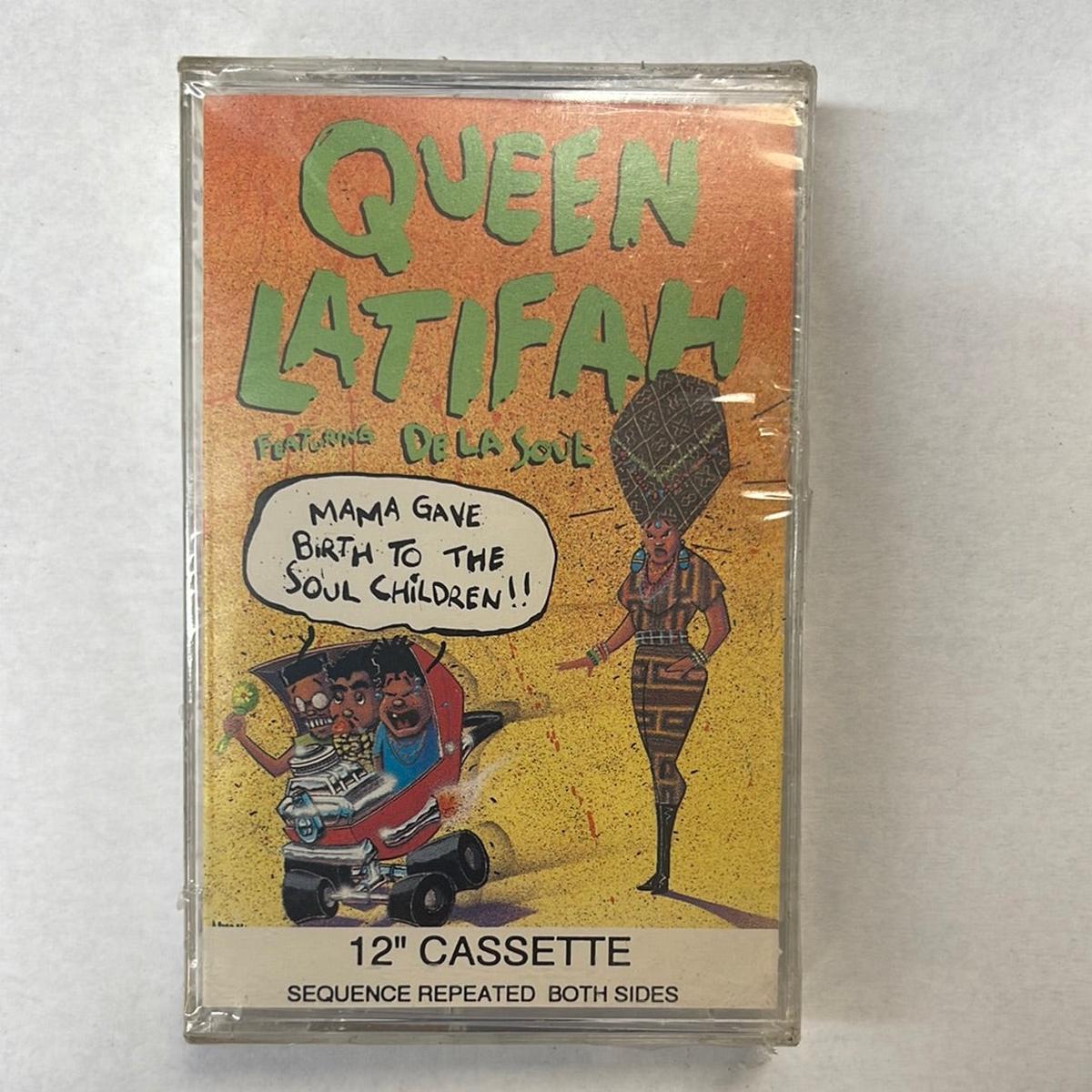 Queen Latifah Featuring De La Soul  Mama Gave Birth To The Soul Children 12" Cassette