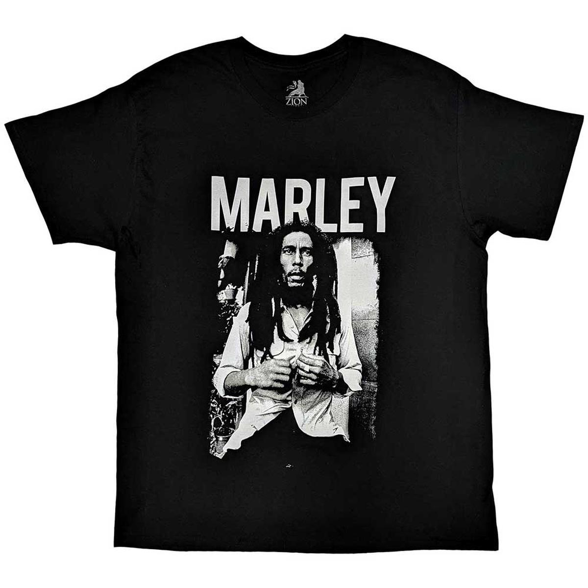 Bob Marley Black & White - Black | XL