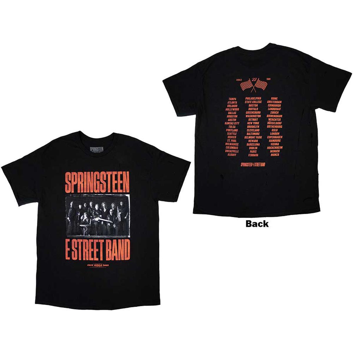 Bruce Springsteen Tour '23 Band Photo - Black | 2XL