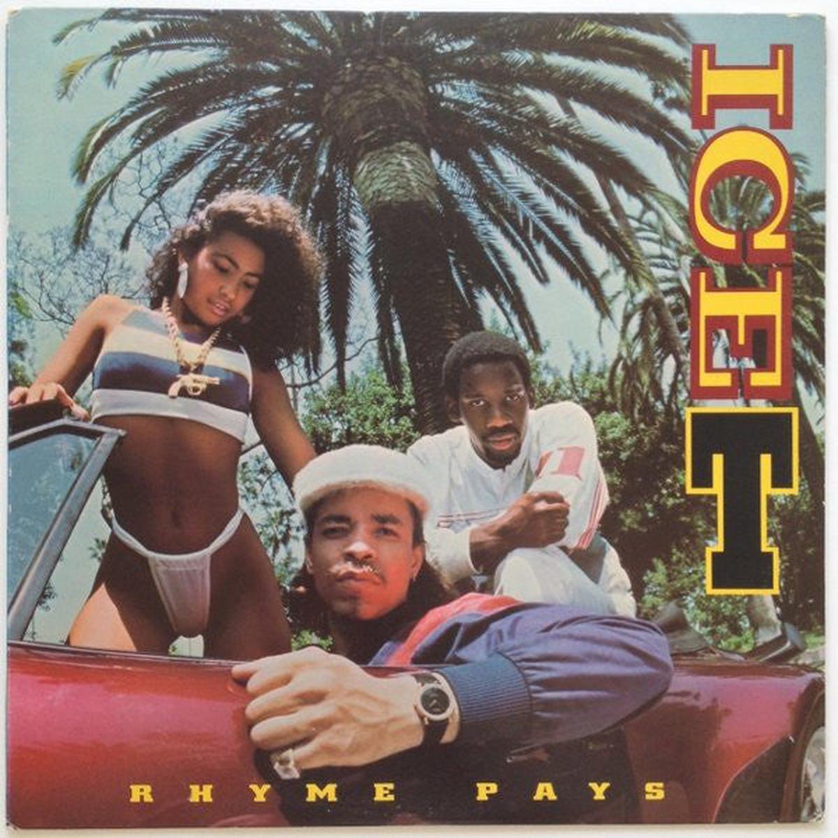 Ice-T - Rhyme Pays (LP, Album, All) (VG)