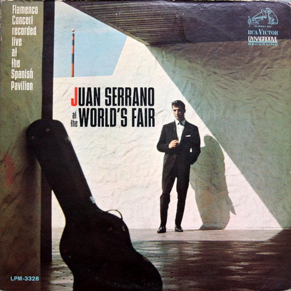 Juan Serrano - Juan Serrano At The World's Fair (LP, Album, Mono) (VG+)