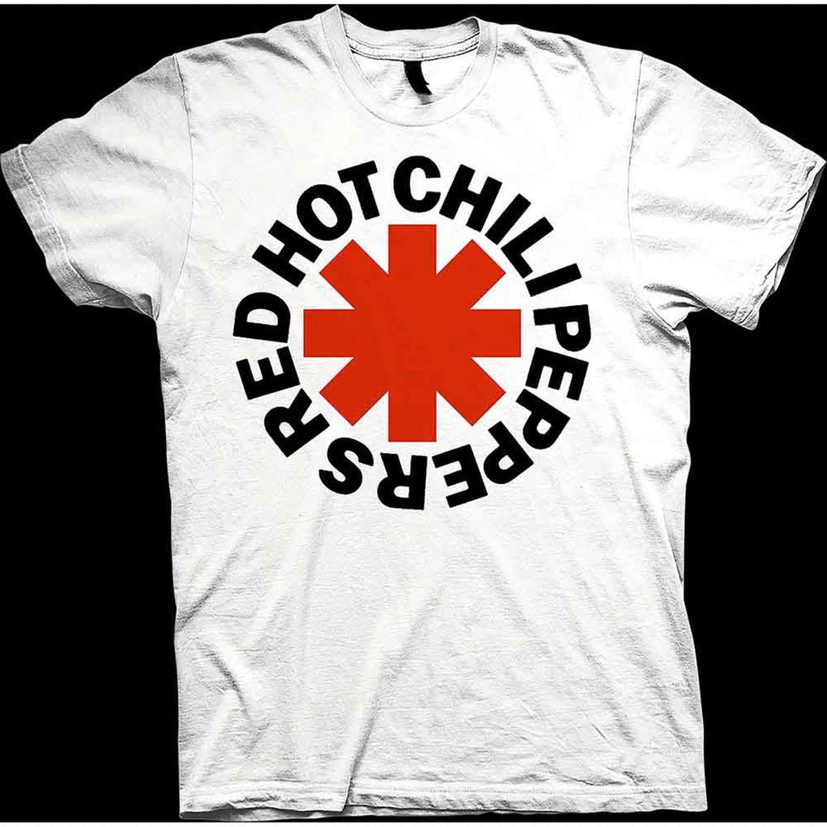 RED HOT CHILI PEPPERS Red Asterisk - White | M