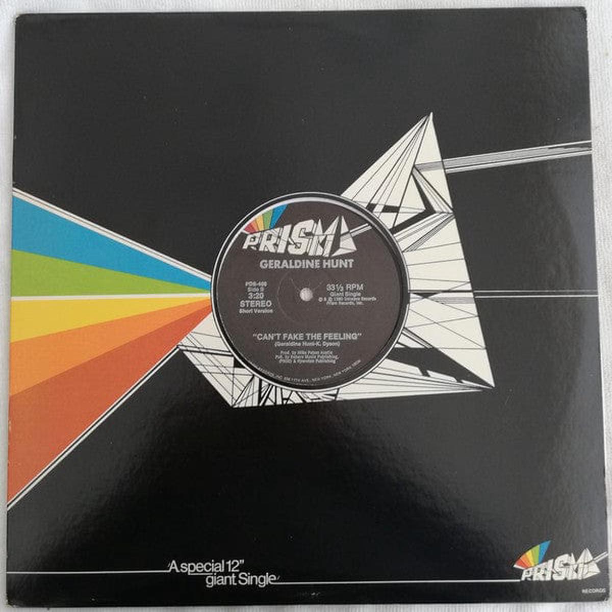Geraldine Hunt - Can't Fake The Feeling (12")