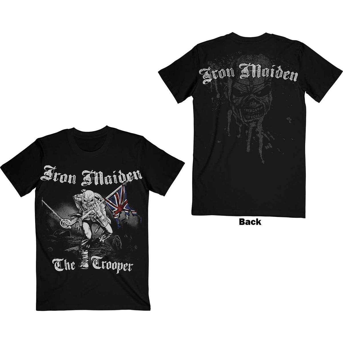 Iron Maiden Sketched Trooper - black | 2XL