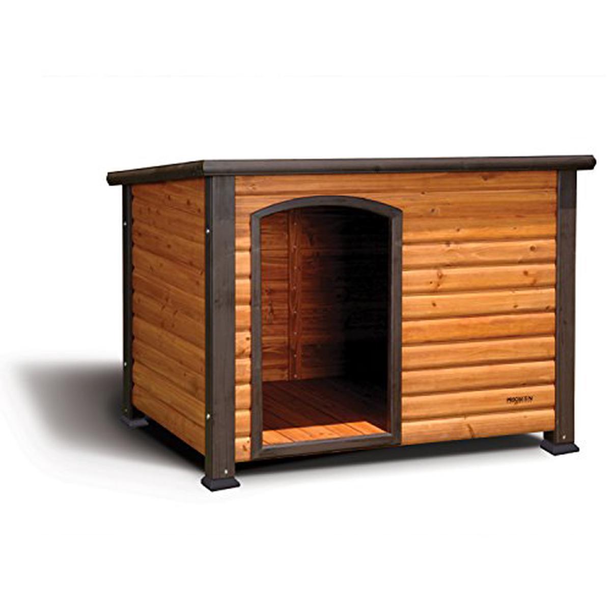 Precision Outback Log Cabin Dog House - Cedar | Extreme Small