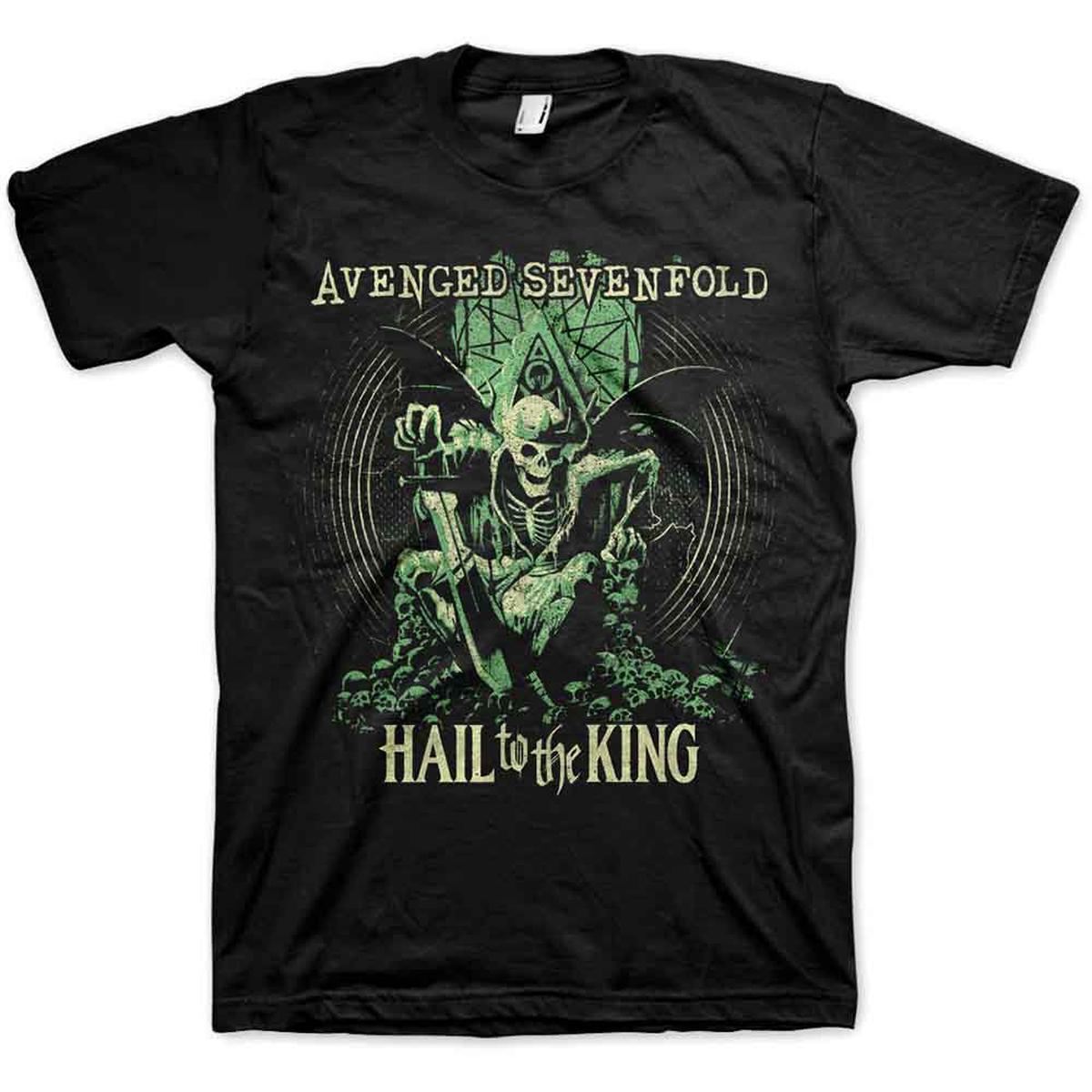Avenged Sevenfold Hail to the King En Vie - Black | XL