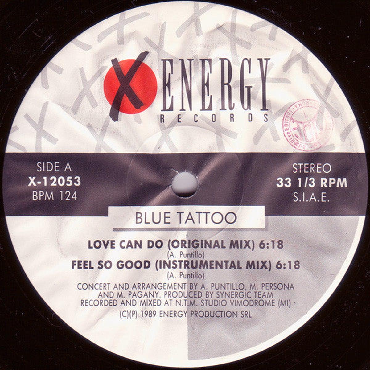 Blue Tattoo - Love Can Do (12") (NM or M-)