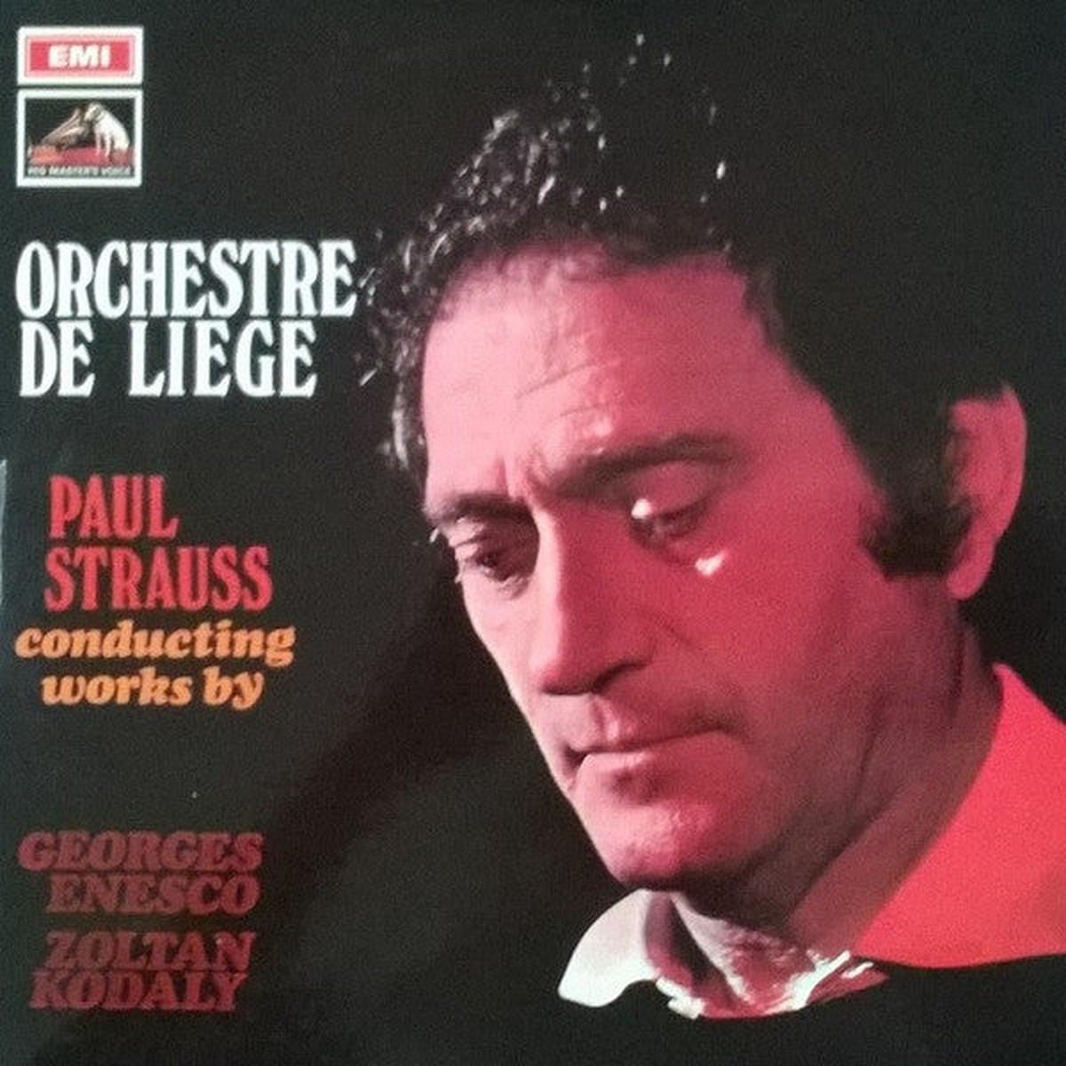Georges Enesco* / Zoltn Kodly / Orchestre De Lige, Paul Strauss - Paul Strauss Conducting Works By Georges Enesco & Zoltn Kodly (LP) (VG+)