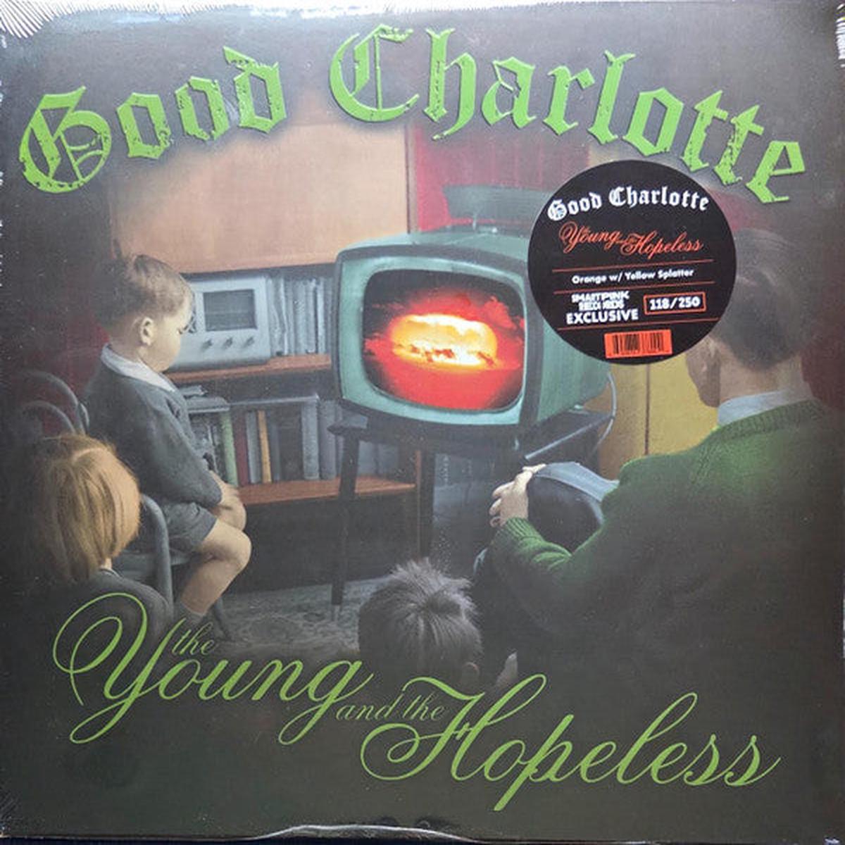 Good Charlotte - The Young And The Hopeless Limited Edition Orange, Yellow Splatter Vinyl Record LP