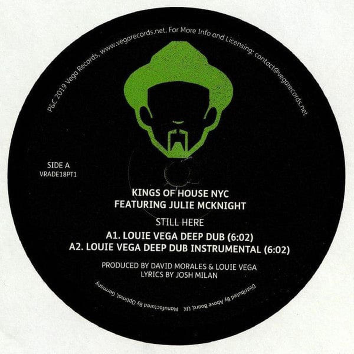 Kings Of House NYC Featuring Julie McKnight - Still Here (12")