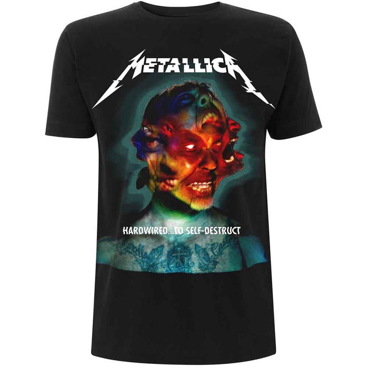 Metallica Hardwired Album Cover - Black | S