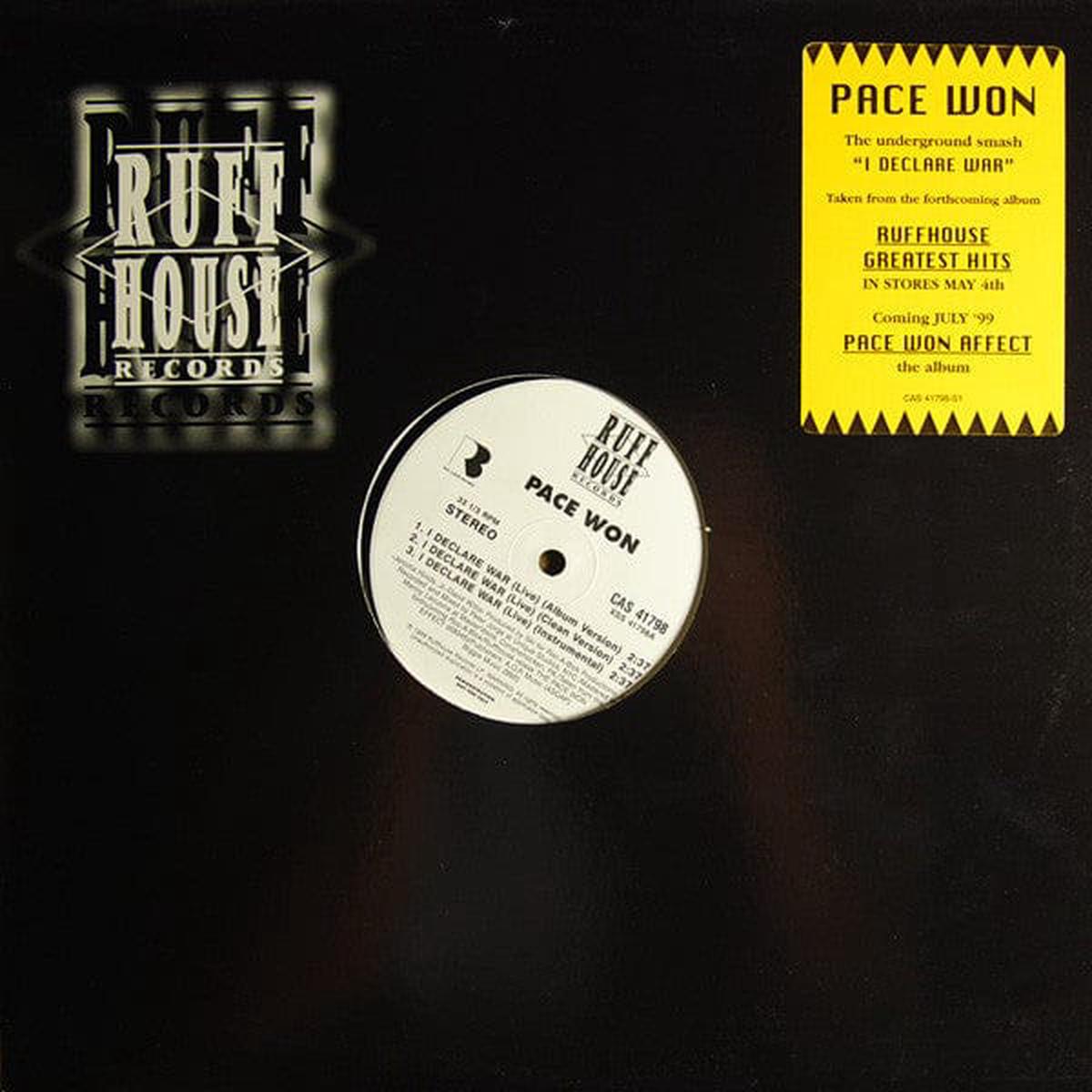 Pace Won - I Declare War (12")