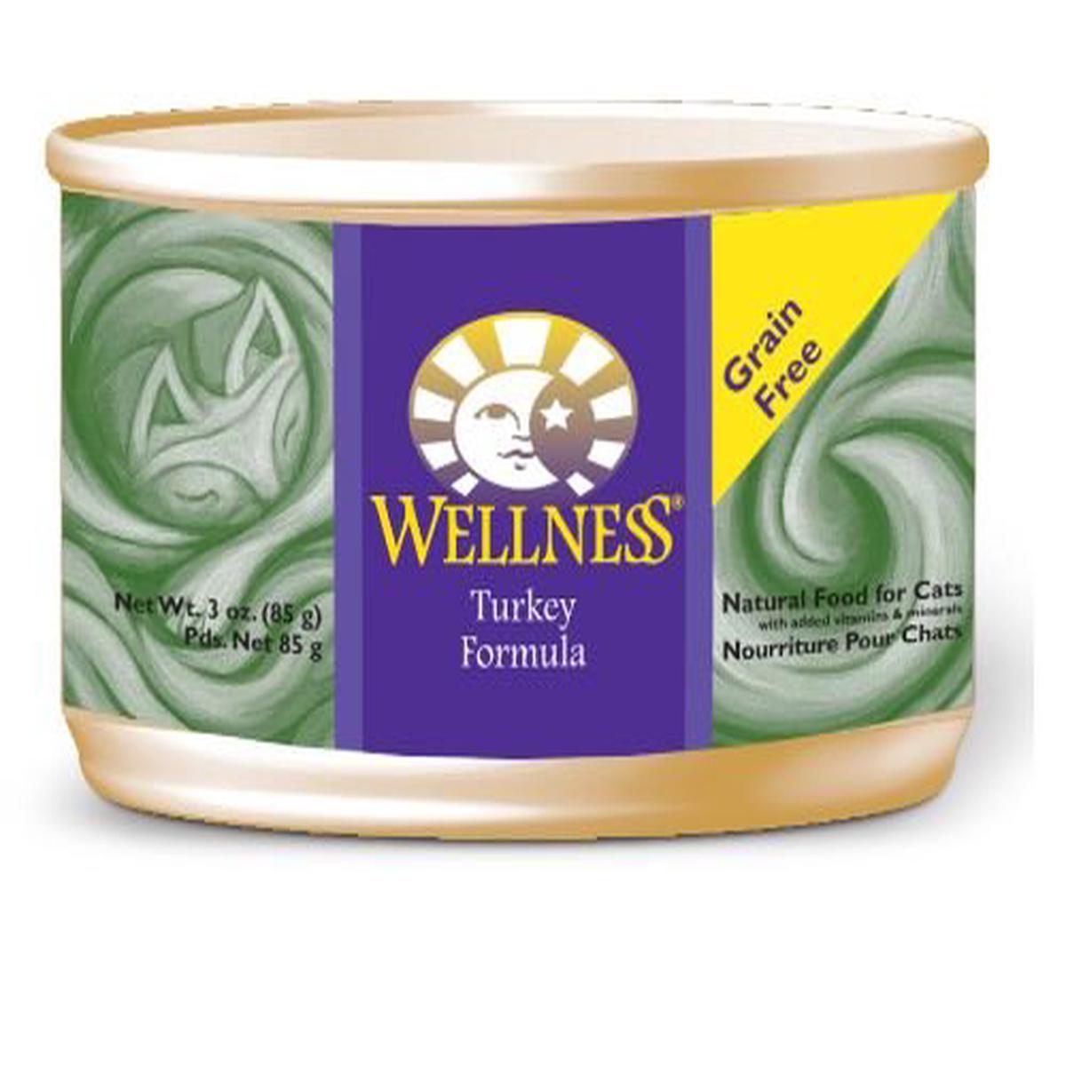 Wellness 8956 Complete Health Turkey Canned Cat Food (24/3 Oz) - Default Title