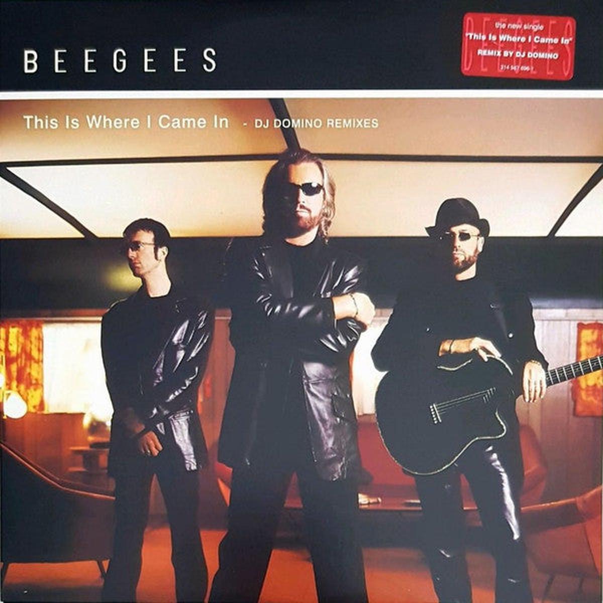 Bee Gees - This Is Where I Came In (DJ Domino Remixes) (12", Single) (NM or M-)