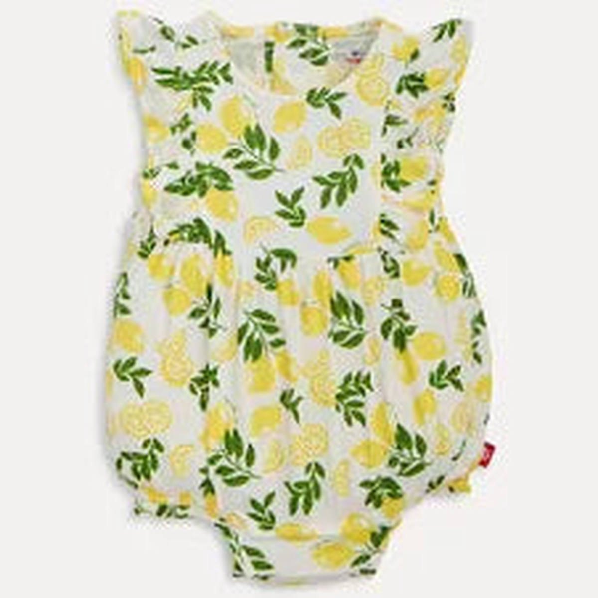 Simply the Zest Modal Magnetic Ruffle Bubble - 0/3 months