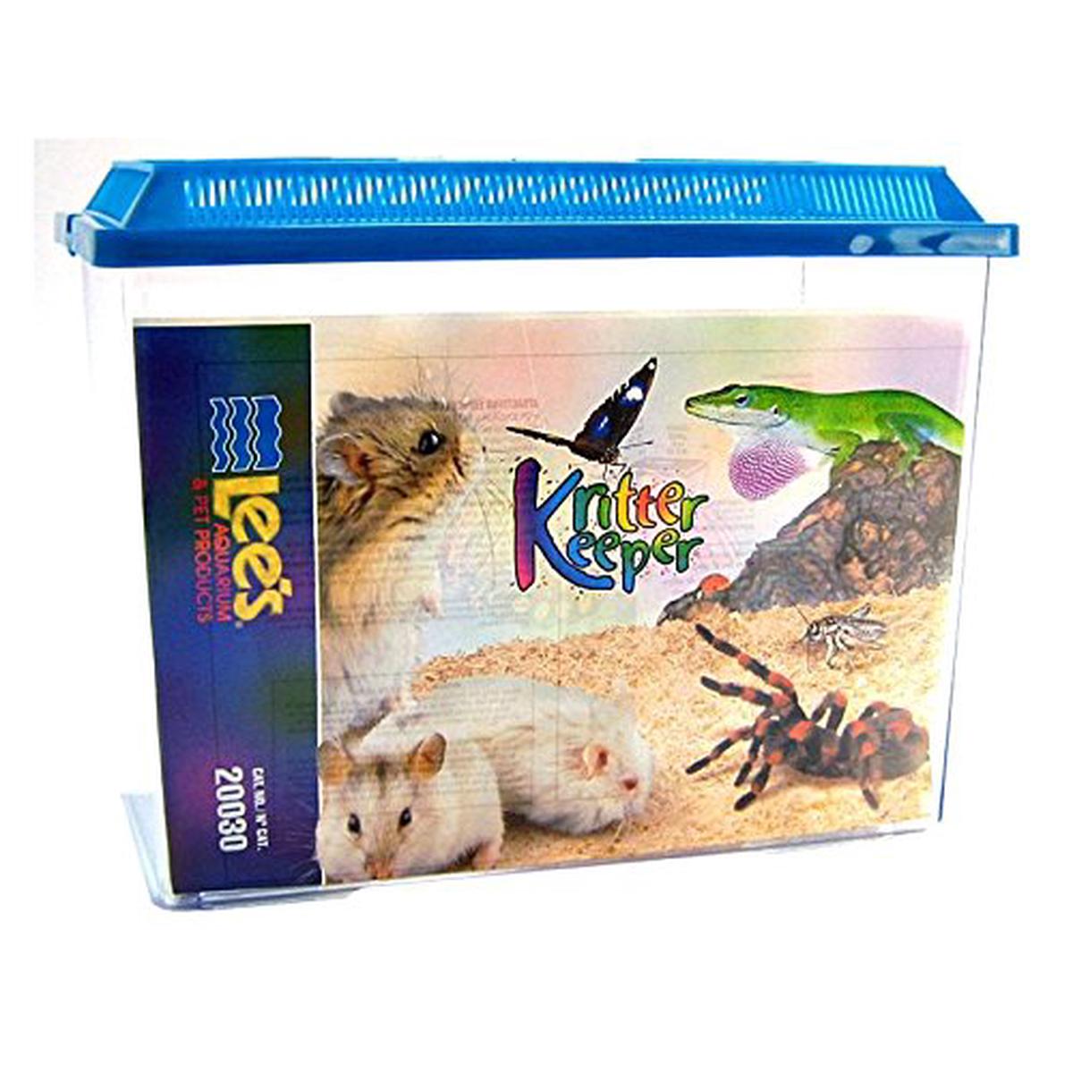 Lee's Kritter Keeper Rectangle with Lid Houses For Reptile - X-Large