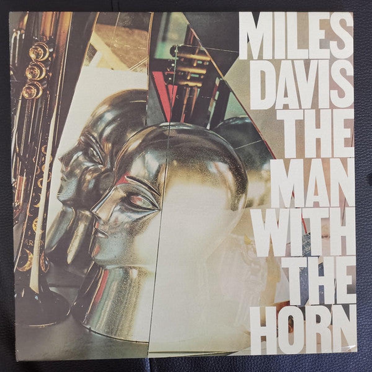 Miles Davis - The Man With The Horn (LP, Album, San) (VG+)