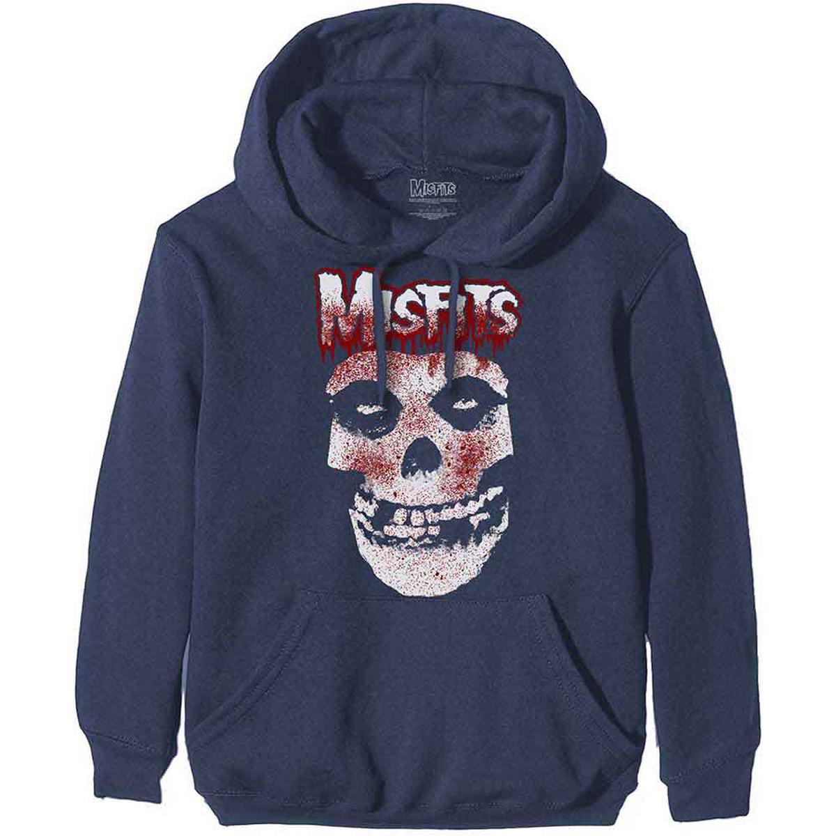Misfits Blood Drip Skull - Blue | 2XL