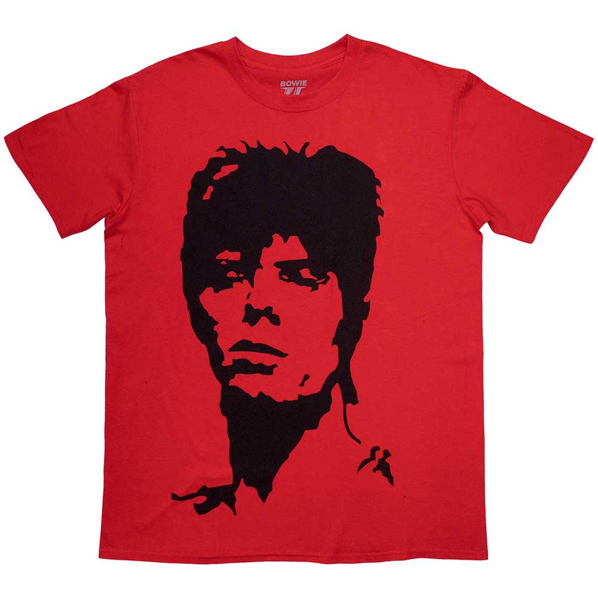 David Bowie 1973 Monochrome - Red | M