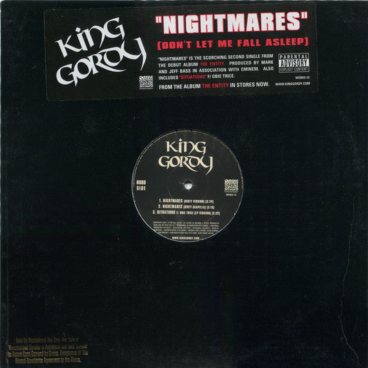 King Gordy - Nightmares (12", Promo) (NM or M-)