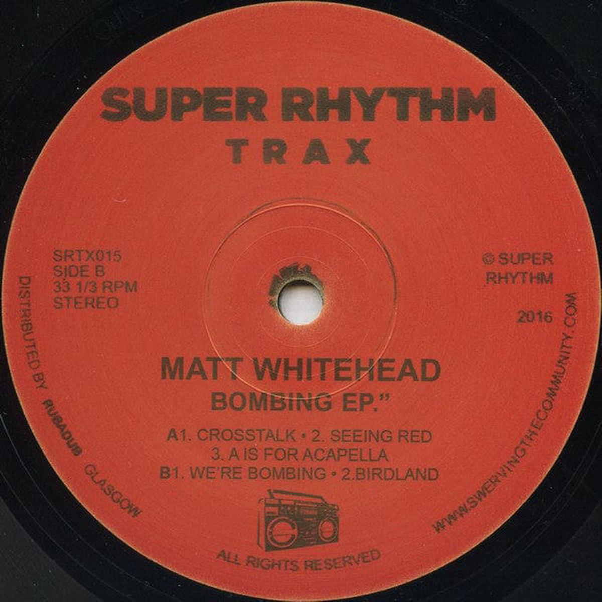 Matt Whitehead - Bombing EP (12")