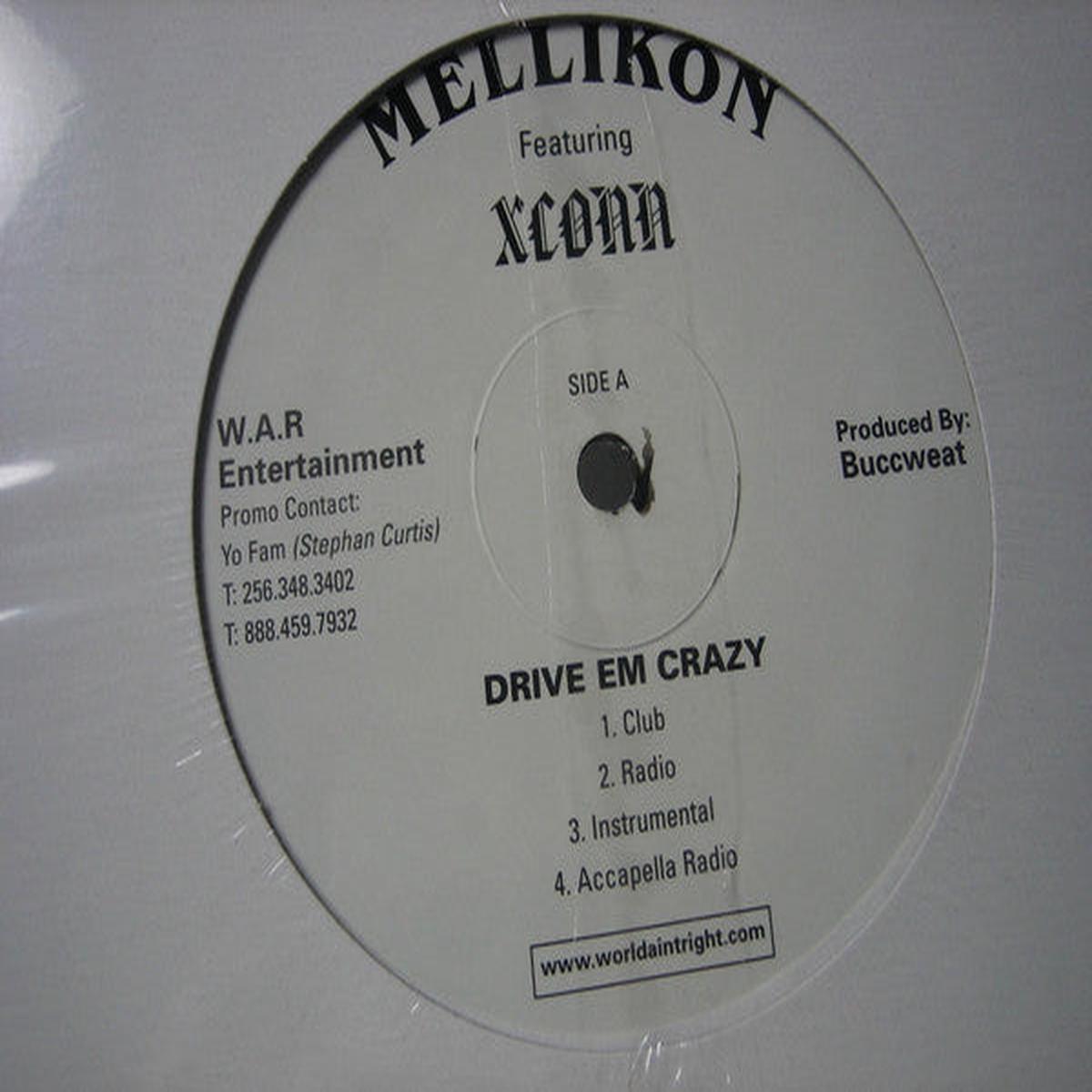 Mellikon - Drive Em Crazy / Up N Here (12", Single) (M)