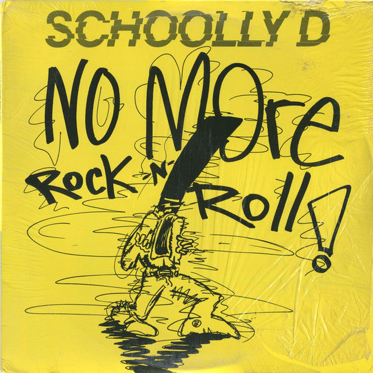 Schoolly D - No More Rock N' Roll (12") (VG+)