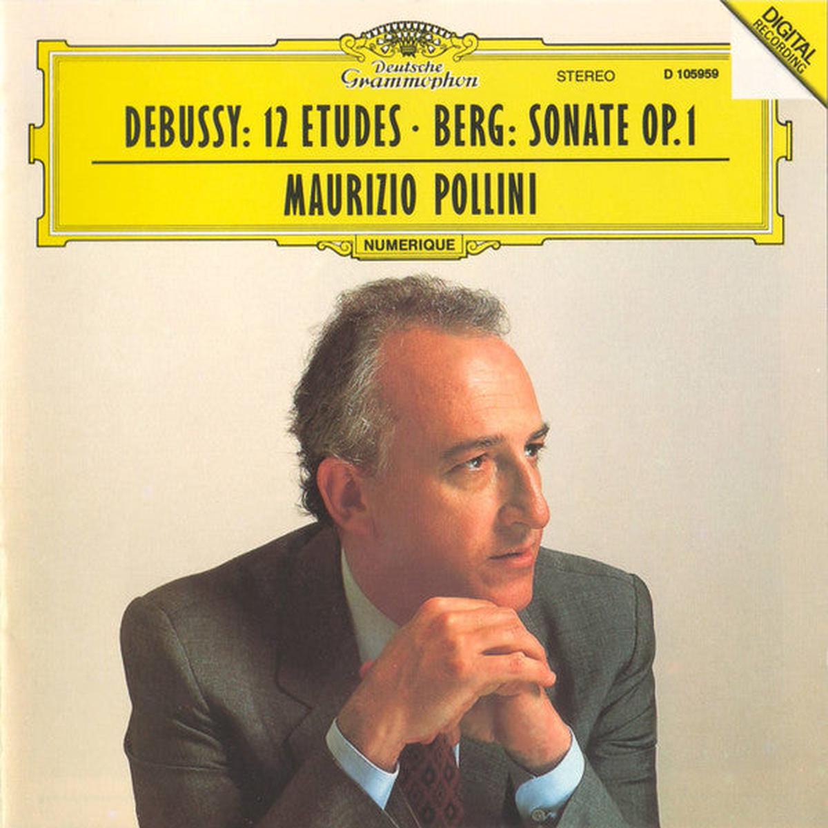 Debussy: 12 Etudes / Berg: Sonate Op. 1 (CD) | Near Mint (NM) - - CLASSICAL / USED *NEAR MINT*