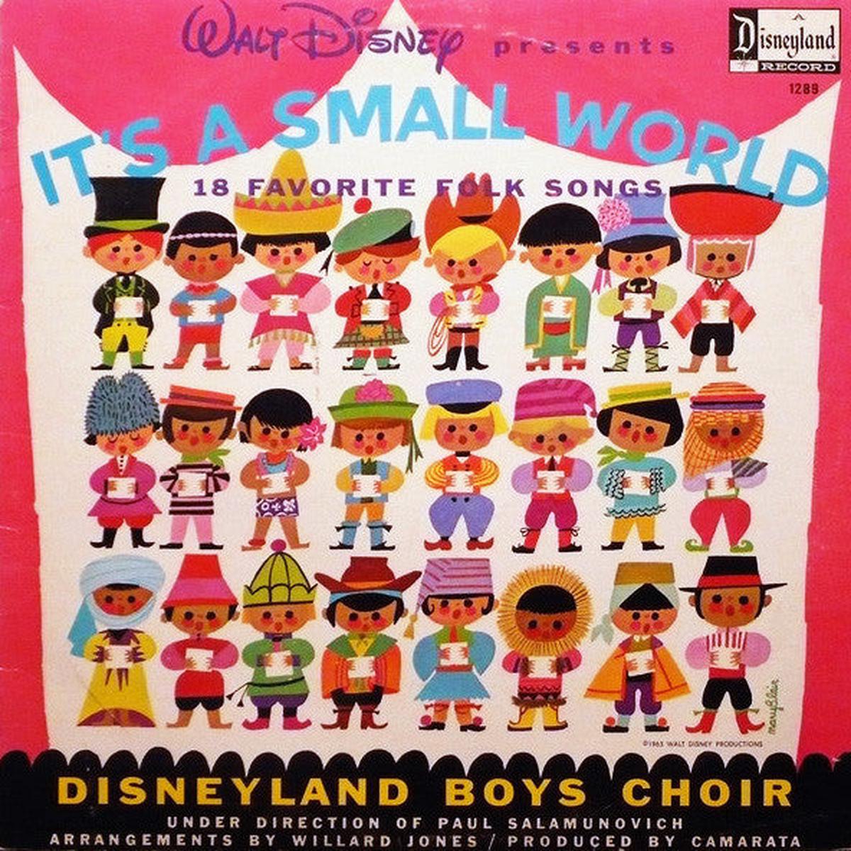 Disneyland Boys Choir - It's A Small World (LP, Album) (VG+)