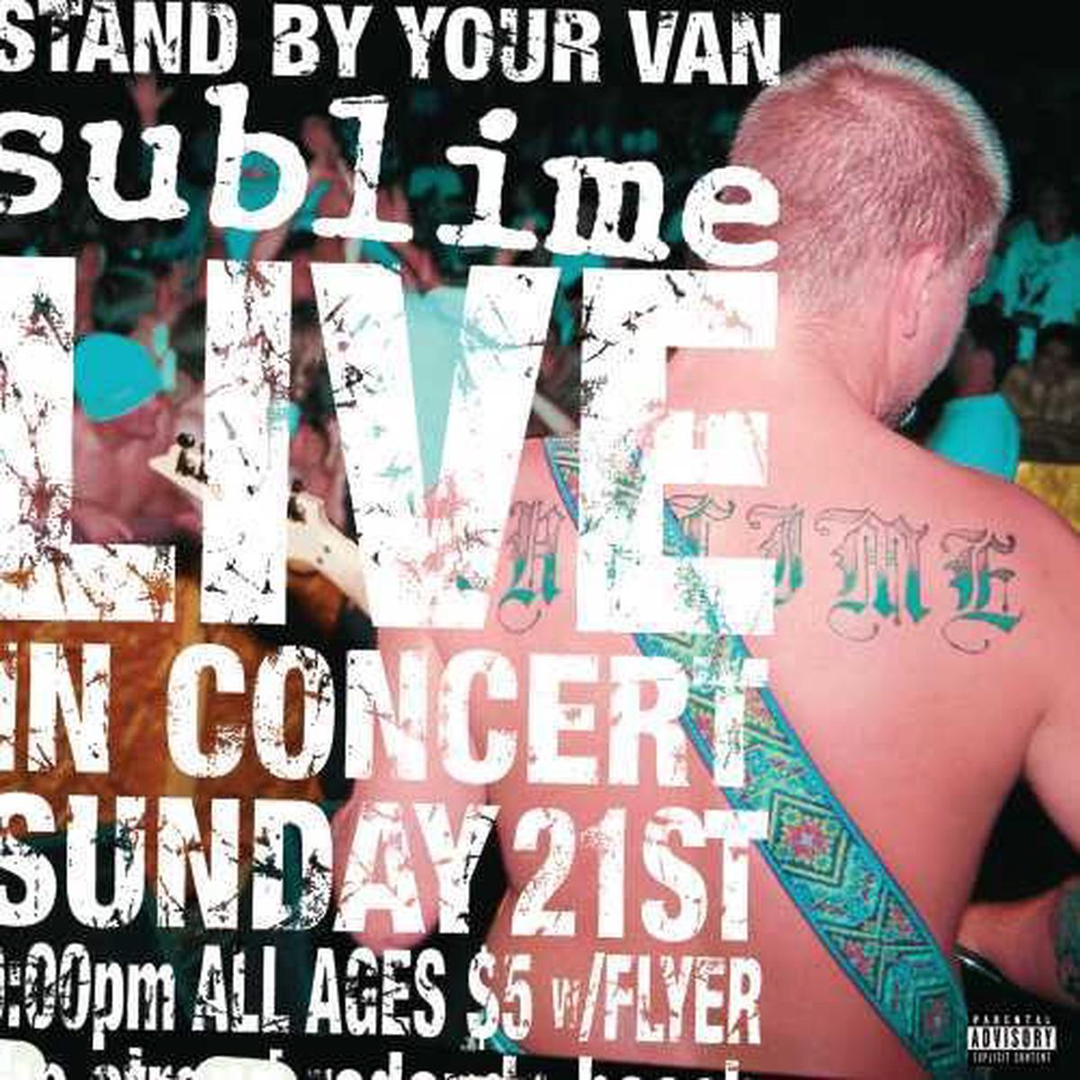 Sublime "Stand By Your Van (Live)" LP